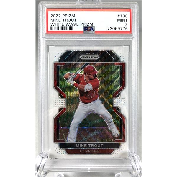 2022 Prizm - Mike Trout PSA 9 - Angels