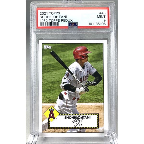 2021 Topps Redux - Shohei Ohtani PSA 9 - Angels
