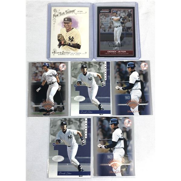 Derek Jeter Lot x7 - Yankees