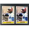 Image 1 : 1979 OPC Andre Dawson LOT x2 - Expos