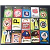 Image 1 : Vintage Fleer Team Stickers x15 - Yankees, Braves