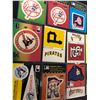 Image 2 : Vintage Fleer Team Stickers x15 - Yankees, Braves