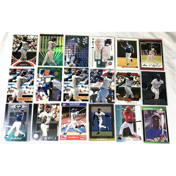 Ken Griffey Jr LOT x18
