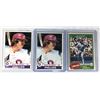Image 1 : Mike Schmidt LOT x3 - 1979-81 Phillies