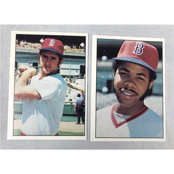 1975 SSPC - Fred Lynn & Cecil Cooper LOT - Red Soxs