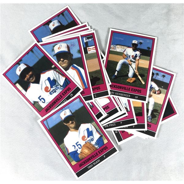 1986 Jacksonville Expos Team Set - TCMA