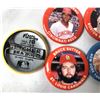 Image 2 : 1984 Fun Foods Baseball Pin Lot x5