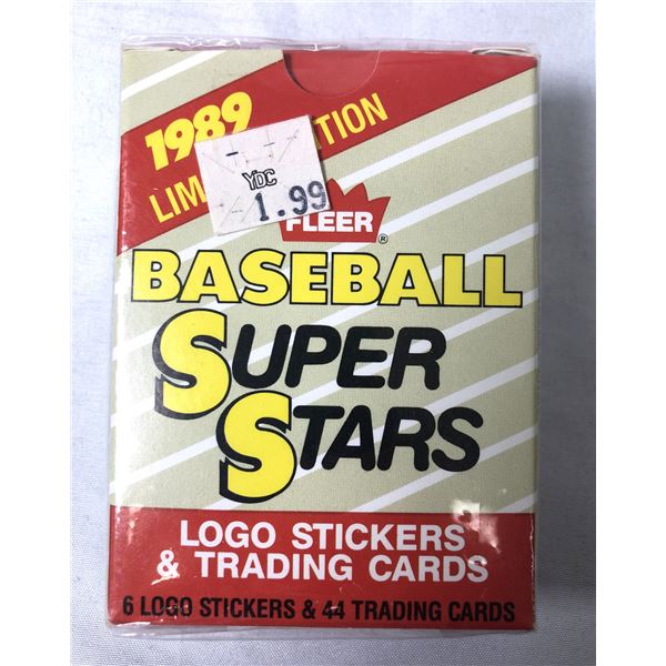 1989 Fleer Super Star FULL SET - Sealed