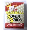 Image 1 : 1989 Fleer Super Star FULL SET - Sealed