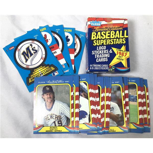 1987 Fleer Superstars FULL SET - Boxed