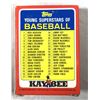 Image 2 : 1986 Topps KayBee Full Set - Boxed