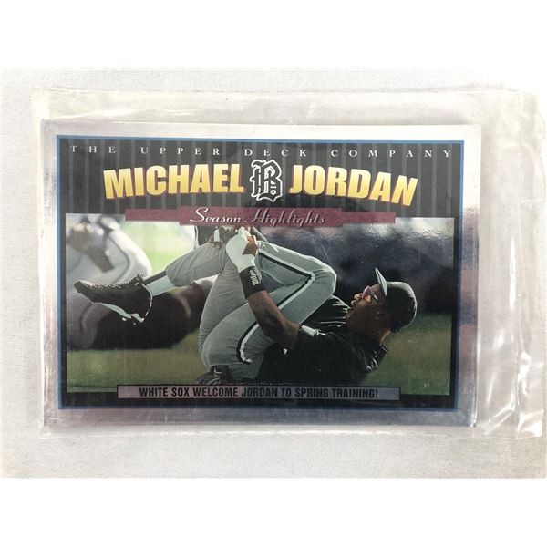 1994 UD Michael Jordan Highlight JUMBO Set - Sealed