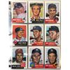 Image 3 : 1953 Topps Reprint FULL Set w/ Binder - Mantle, Robinson