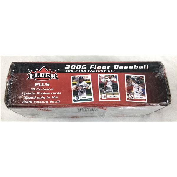 2006 Fleer Baseball Full Set - Sealed