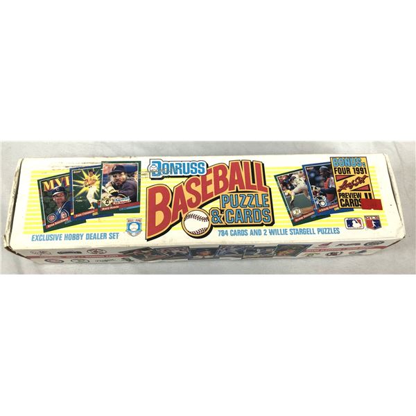 1991 Donruss Baseball FULL Set - Boxed
