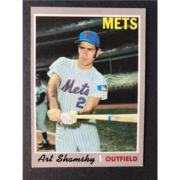 1970 Topps - Art Shamsky - Mets