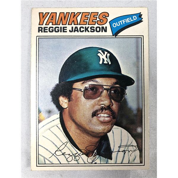 1977 OPC - Reggie Jackson - Yankees
