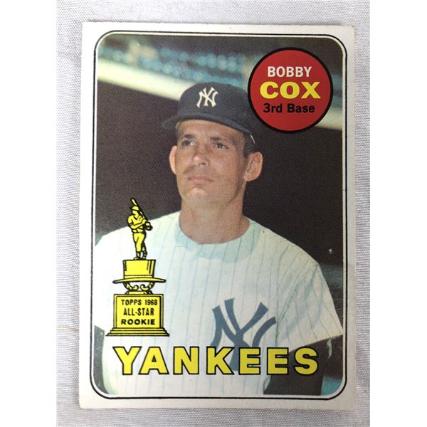 1969 Topps - Bobby Cox - Yankees