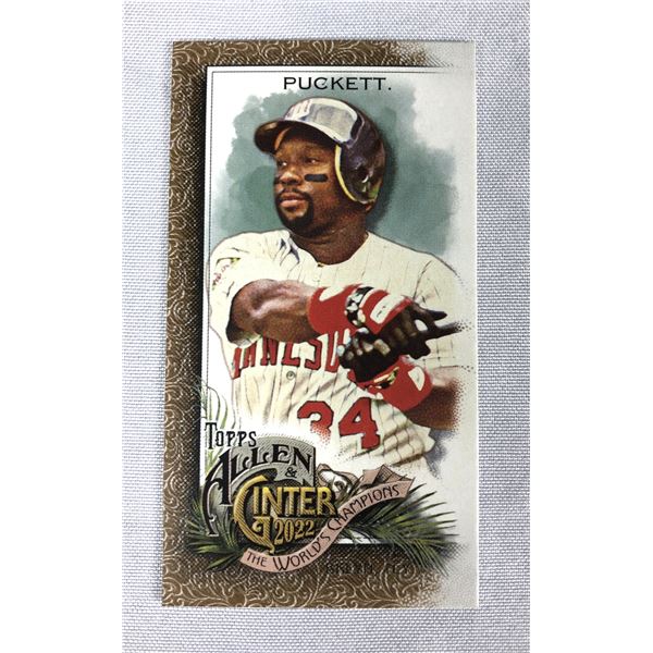 2022 AG Bronze Mini - Kirby Puckett - Twins