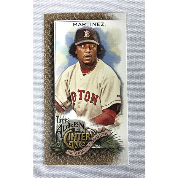 2022 AG Bronze Mini - Pedro Martinez - Red Soxs