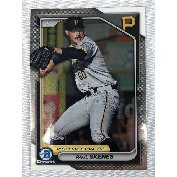 2024 Bowman Chrome - Paul Skenes - Pirates