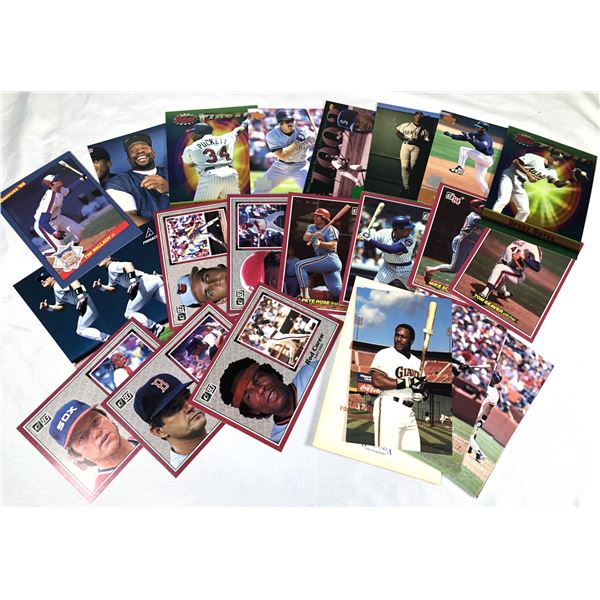 Jumbo & Oversized Baseball Card LOT