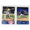 Image 1 : Vernon Wells & Romero AUTO 5x7 LOT - Blue Jays