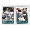 Image 1 : Jamie Moyer & Cameron AUTO 5x7 Lot - Mariners