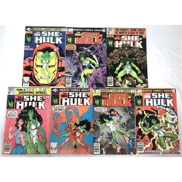 Savage She-Hulk Comic RUN - 6 to 12 - Marvel 1980