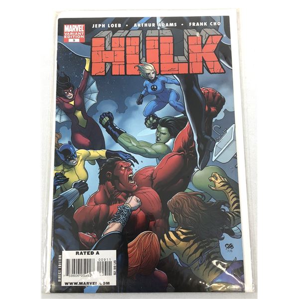 Hulk No.9 - 2008 - Variant Comic Cover Marvel
