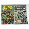 Image 1 : Freedom Fighters Lot x2 - 4 & 14 - DC Comic 1976