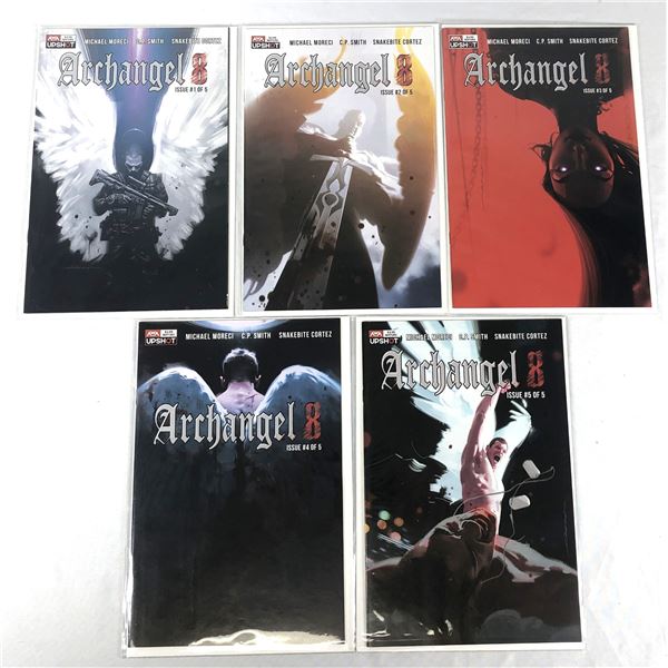 Archangel 8 Comic SET 1 to 5 - AWA Upshot
