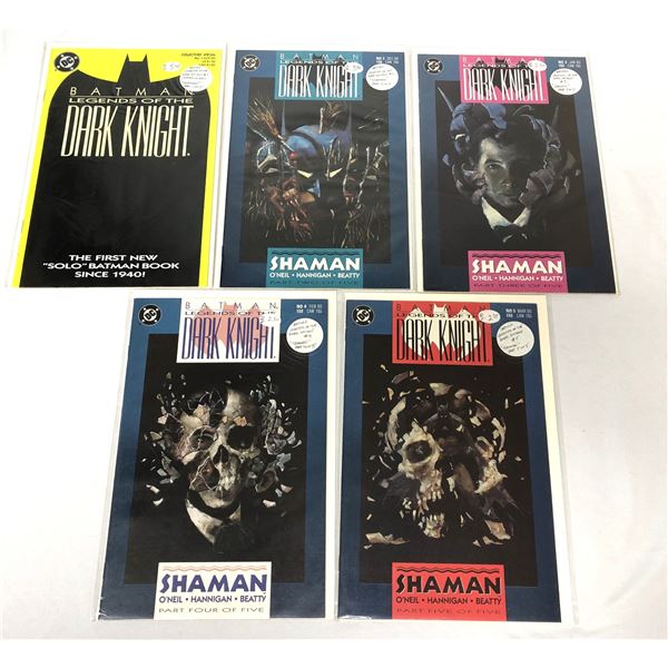 Batman Legends of the Dark Knight RUN 1 to 5- SHAMAN DC