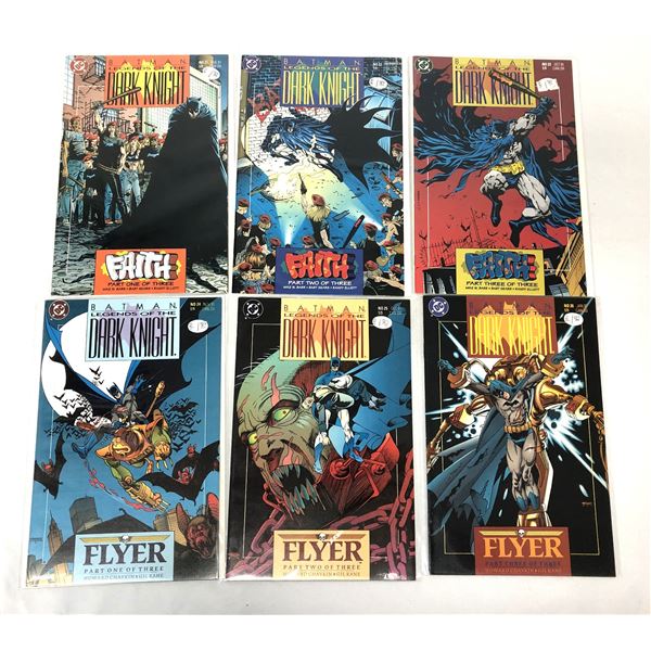 Batman Legends of the Dark Knight RUN 21 to 26 - Faith & Flyer DC