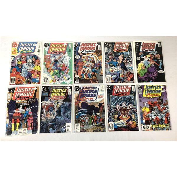 Justice League EUROPE Run 1 to 10 - DC