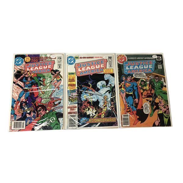 Justice League of America Vintage LOT x3 - DC Comics