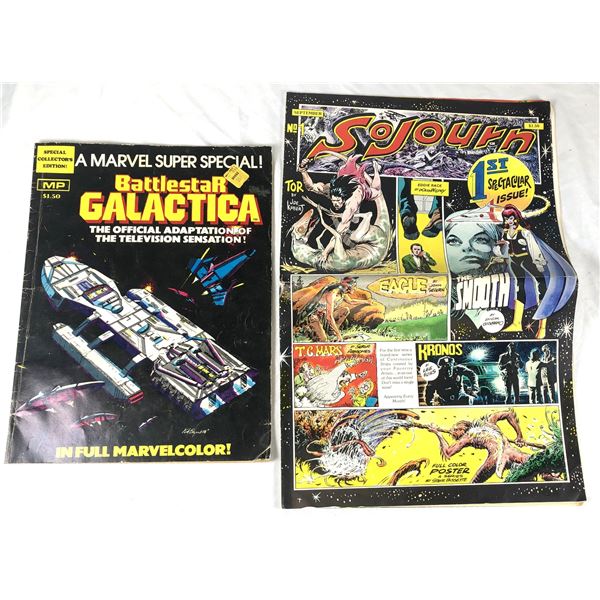 Sojurn No.1 & Battlestar Galactica Special Comics LOT