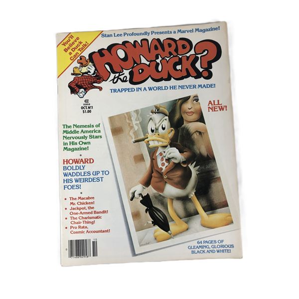 Howard the Duck No.1 1979 Magazine - Marvel