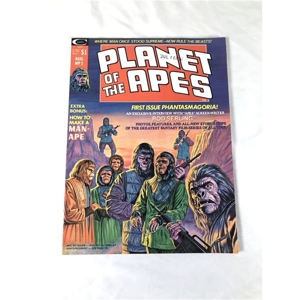 1974 Planet of the Apes Magazine No.1 - Curtis