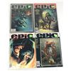 Image 1 : EPIC 1982 Magazine Lot x4 - Fantasy Adventure Sci-Fi