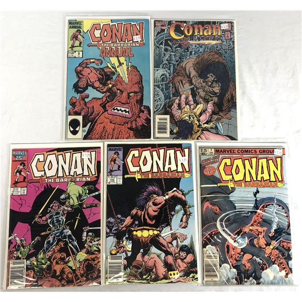 Conan Comic LOT x5 - Marvel