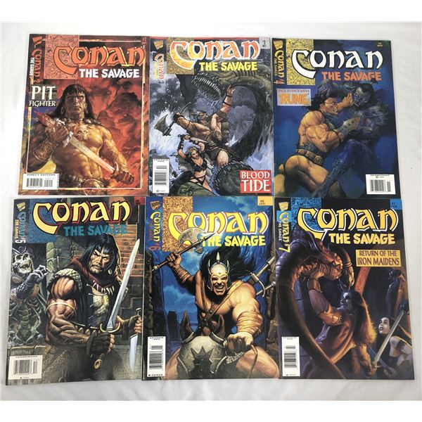 Conan the Savage RUN 2 to 7 - Marvel