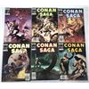 Image 1 : Conan Saga Comic Lot x6 - Marvel