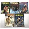 Image 1 : Savage Sword of Conan Comic Lot x5 - Marvel