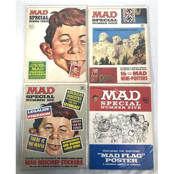 MAD Magazine Speicals 3 to 6 - 1970