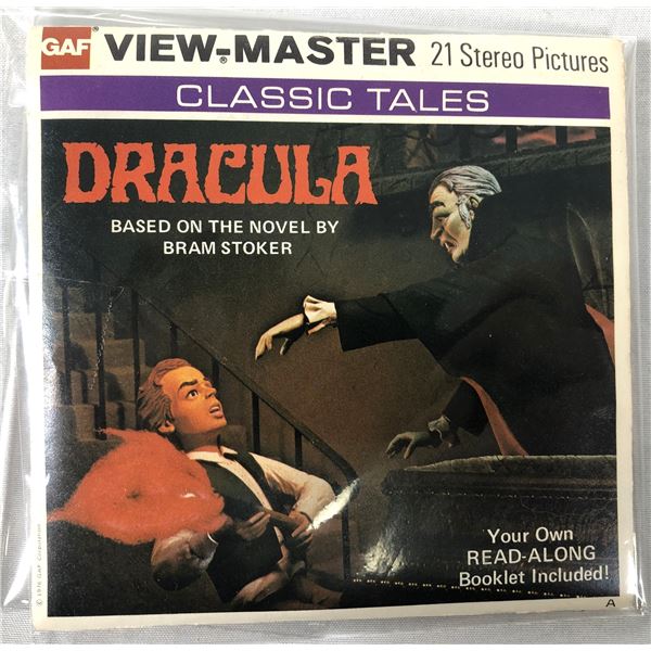 View-Master Dracula Classic Tales 1976 -  21 Pictures on Discs Pack
