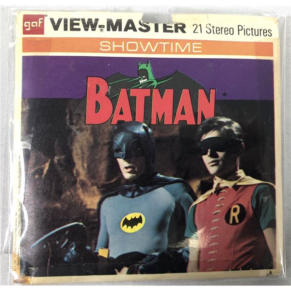 View-Master Batman Showtime 1966 -  21 Pictures on Discs Pack