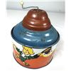 Image 1 : Vintage 1940s Ohio Arts Lithographed Steel Music Box - Crank Toy Retro Collectible