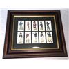 Image 1 : Military Uniform Cigarette Card DISPLAY Framed