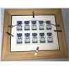 Image 2 : Military Uniform Cigarette Card DISPLAY Framed